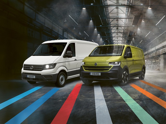 VW Crafter und VW Transporter