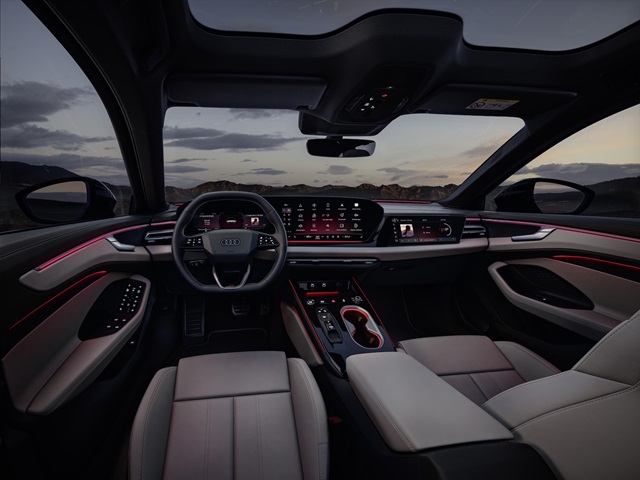 Das Cockpit des Audi A6 Avant