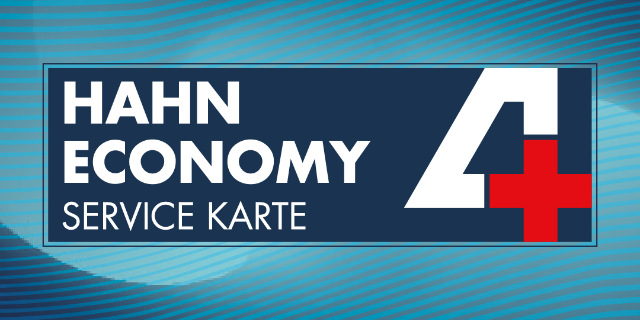 Hahn Economy Service Karte vier plus